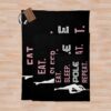 Pole Fitness | Pole Dancing Outfit | Gifts For Pole Dancer Throw Blanket Official Fitness Merch