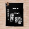 Fitness Trainer Throw Blanket Official Fitness Merch