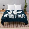 Anytime Fitness Throw Blanket Official Fitness Merch