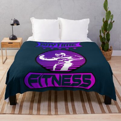 Gnrique Anytime Fitness Throw Blanket Official Fitness Merch