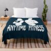 Anytime Fitness Throw Blanket Official Fitness Merch