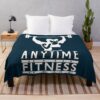 Anytime Fitness Throw Blanket Official Fitness Merch