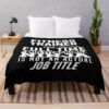 Fitness Trainer Throw Blanket Official Fitness Merch