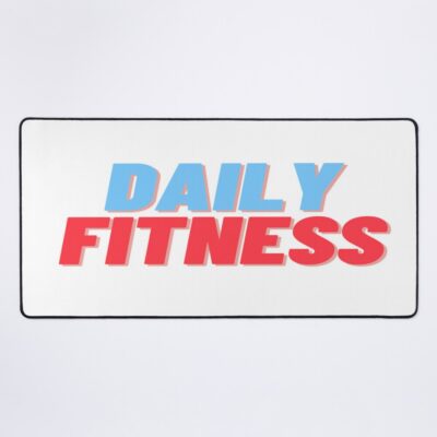 Daily Fitness Mouse Pad Official Fitness Merch