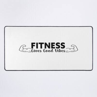 Fitness Gives Good Vibes Mouse Pad Official Fitness Merch