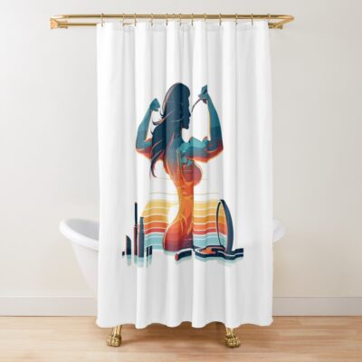 Shower Curtain Official Fitness Merch