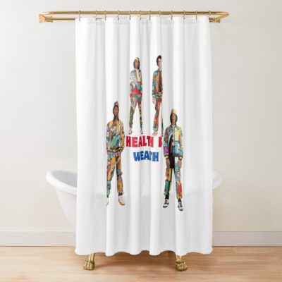 Fitness As A Lifestyle Shower Curtain Official Fitness Merch