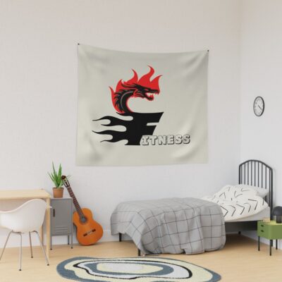 Fitness Training With Dragon Tapestry Official Fitness Merch