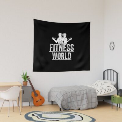 Fitness World Tapestry Official Fitness Merch