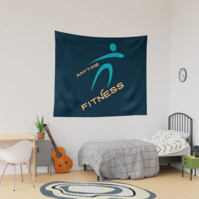 Anytime Fitness Fitted Tapestry Official Fitness Merch