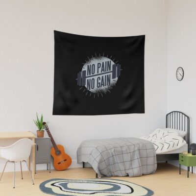 Fitness Guru Design Tapestry Official Fitness Merch