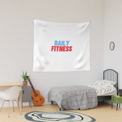 Daily Fitness Tapestry Official Fitness Merch